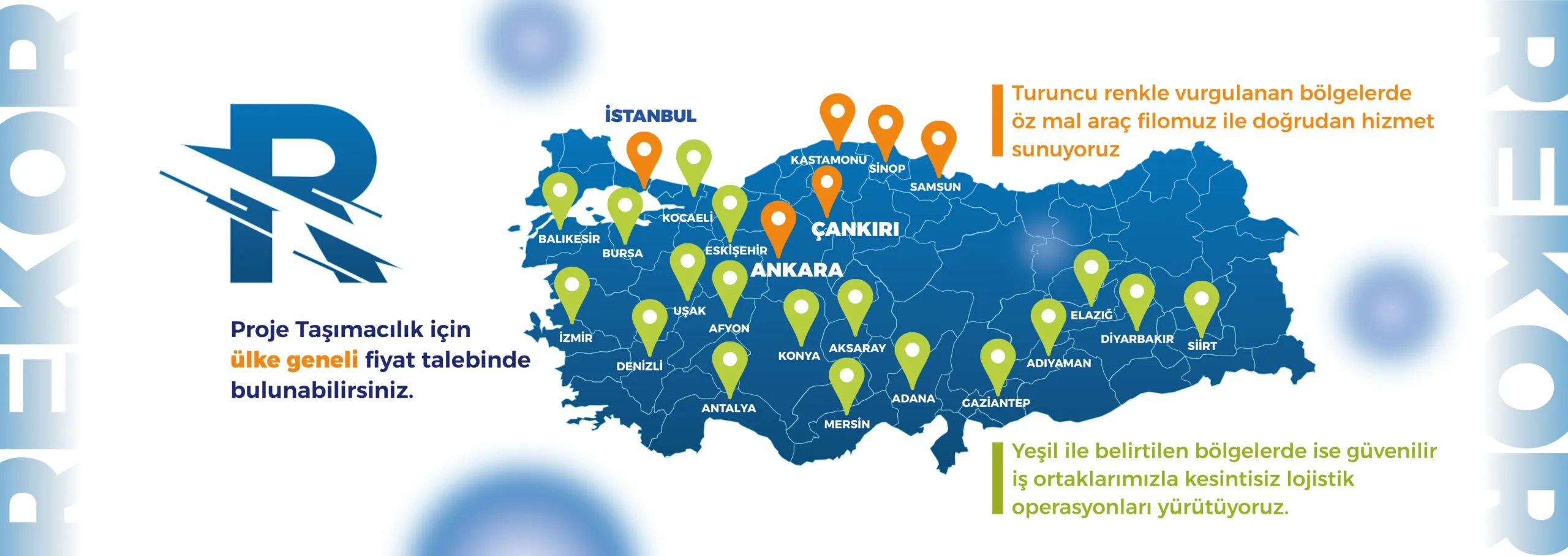 Rekor Lojistik Ana Sayfa Banner